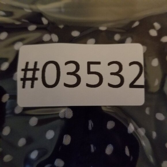 Lulus Dress Womens Medium Blue Polkadot Sleeveless Back Zip Retro Rockabilly - Picture 12 of 12